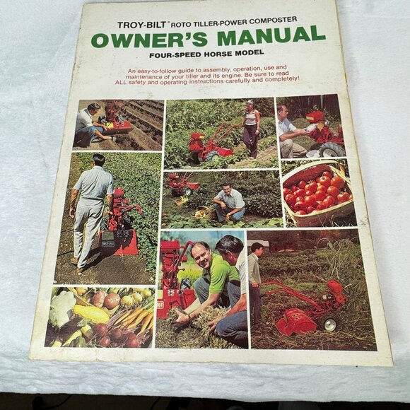 Troy-Bilt Other - Troy-Bilt Roto Tiller Power Composter Owners Manual Horse Model 2nd Edition 1980